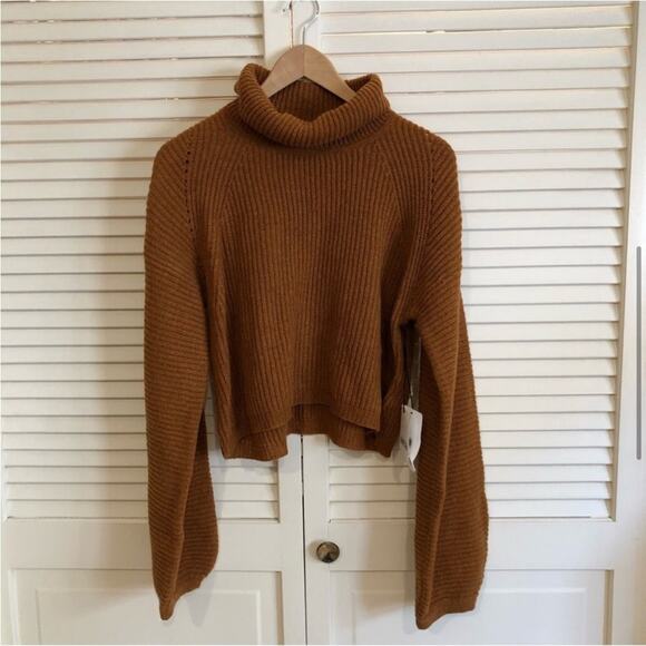 NWT AMUR Jaco Ribbed Turtleneck Sweater - Picture 3 of 9